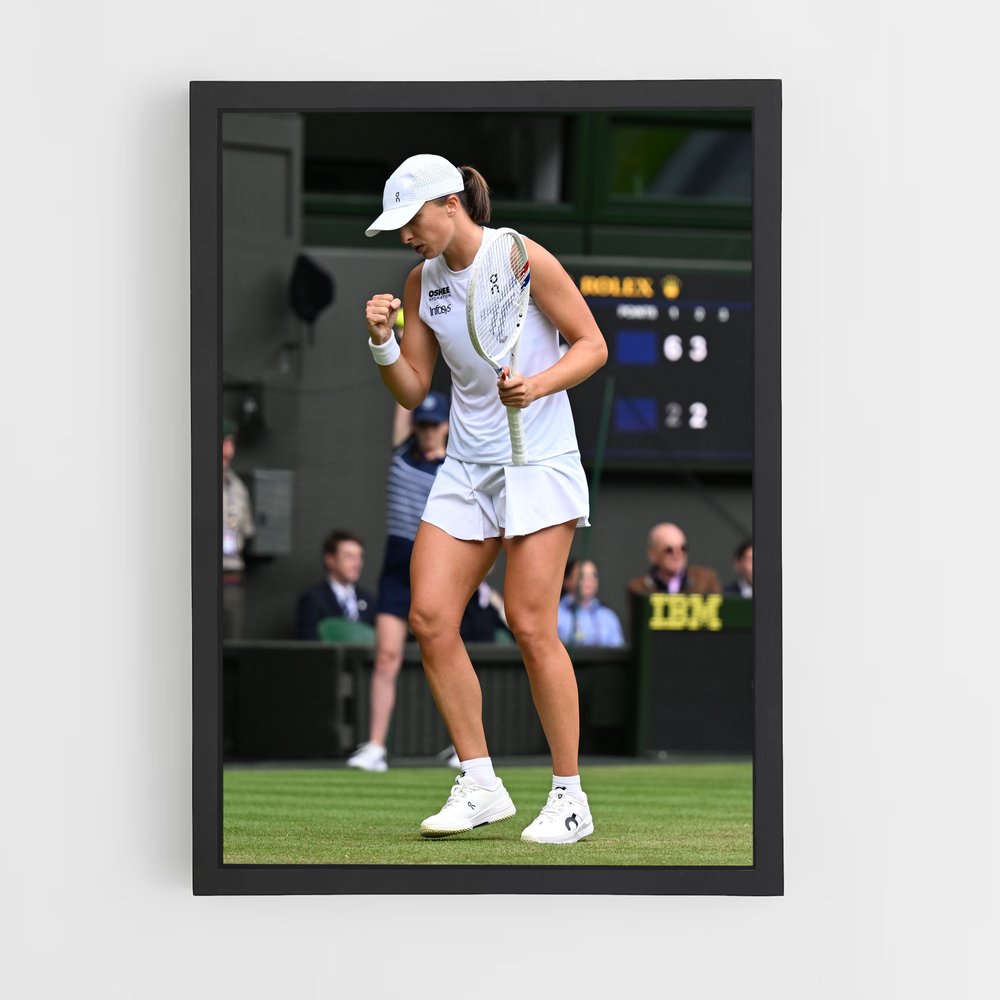 Poster Iga swiatek – affiche Tennis (vue 2)